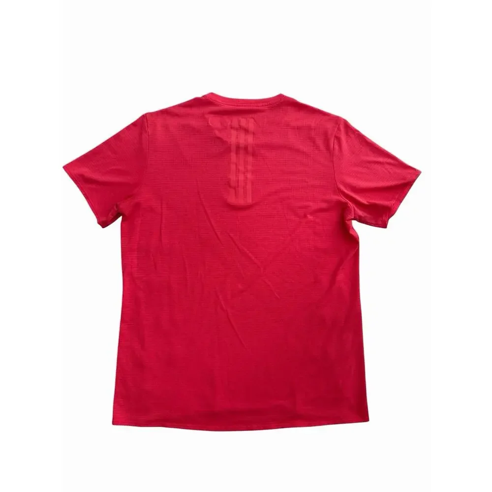Lot 2 Mens Adidas Climacool Short Sleeve Shirt Running AKTIV Against Cancer Med